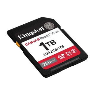 Kingston 金士頓 1TB Canvas React Plus SDXC UHS-II V60 U3 記憶卡