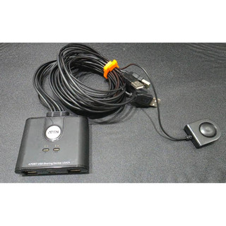 ATEN 宏正4 x 4 USB 2.0 週邊分享切換器 US424-USB週邊分享裝置