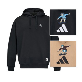 【ADIDAS】愛迪達 GFX SPORTS HOOD 男裝 休閒 連帽 長袖 上衣 -KC2876 KC5325