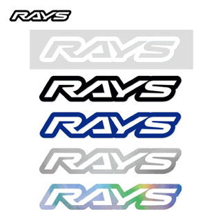 【PP保勁國際】日本原裝 RAYS LOGO 貼紙組 標誌 貼紙 徽章 正品