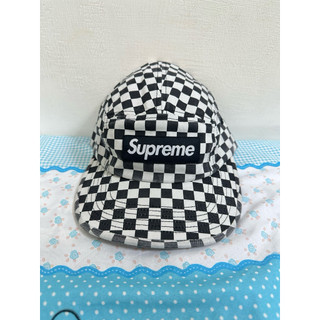 SUPREME CAP 帽子 格紋 VANS