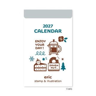 2027年 日曆 Eric 插圖日曆 365日翻頁 日曆