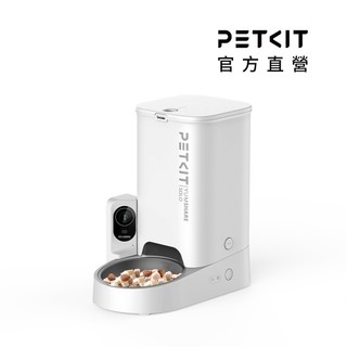 【PETKIT 佩奇】官方直營 升級保固2年 智能寵物餵食器SOLO攝影版 超廣角夜視鏡頭 視訊餵食 APP控制