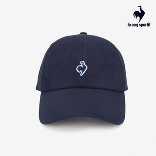【LE COQ SPORTIF 法國公雞】網路獨家 棒球帽鴨舌帽 帽子 男女款 藏青色 LYY03301