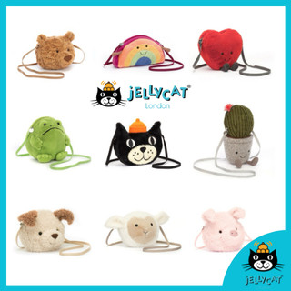 【英國正品】❤️Jellycat 包包 斜背包 咖啡杯 雲朵 愛心 香蕉 酪梨 熊頭 可頌 吐司 太陽 烏雲