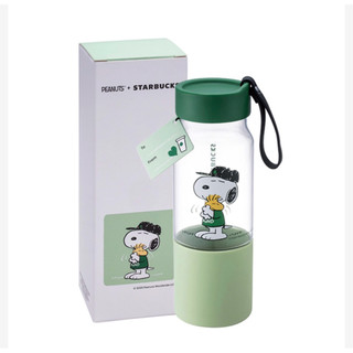 全新未使用✨Starbucks 星巴克史努比PEANUTS友愛冷水壺