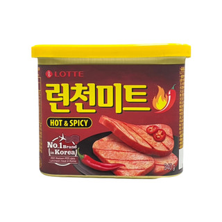 韓國 LOTTE Luncheon Meat Hot-Spicy 樂天午餐肉-辣味 340g