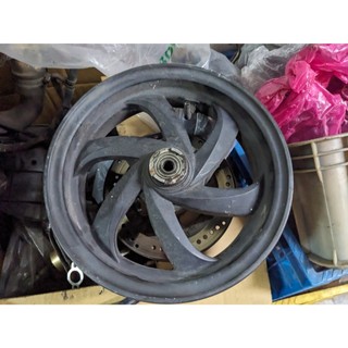 三陽錦昌機車- GSR NEX 前輪框 輪圈 前鋁框 鋁合金材質 SUZUKI 正廠零件 中古二手良品無撞無歪