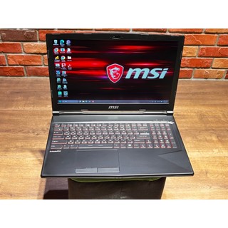MSI GP63 8RE 電競筆電 i7-8750H 16G GTX1060 6G 256G+1TB