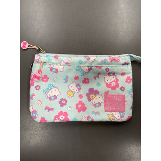 久放二手有汙Kitty花漾樂園雙層側背包 無背帶