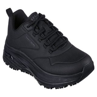 2609-SKECHERS 女工作鞋系列 寬楦 MAX CUSHIONING ARCH FIT SR(108112BLK