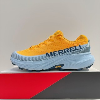 MERRELL AGILITY PEAK 5 女生 橘藍 防水 戶外 黃金大底 越野 登山鞋 ML068366