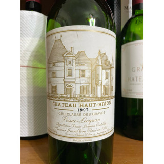 五大酒莊Haut-Brion,1997 歐布里雍堡 •歐布里雍一軍 紅酒空瓶裝飾藝術收藏擺設 生日年份