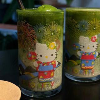 【lucky】可愛玻璃杯茶水牛奶咖啡酒水中古杯子