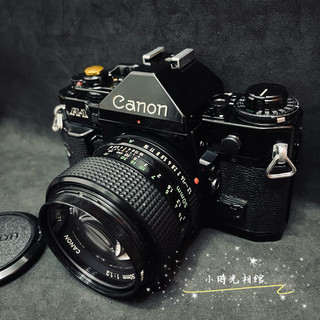 銘機釋出 黑色榮耀 Canon A系列旗艦款Canon A-1可選配 Canon 50mm f1.2 nFD頂規標頭