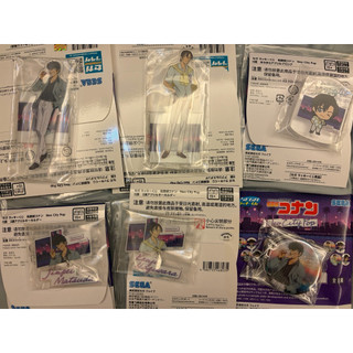 名偵探柯南 一番賞 neo city pop E賞 F賞 G賞 I賞 松田 萩原 千速 研二 立牌 娃娃 徽章 吊飾