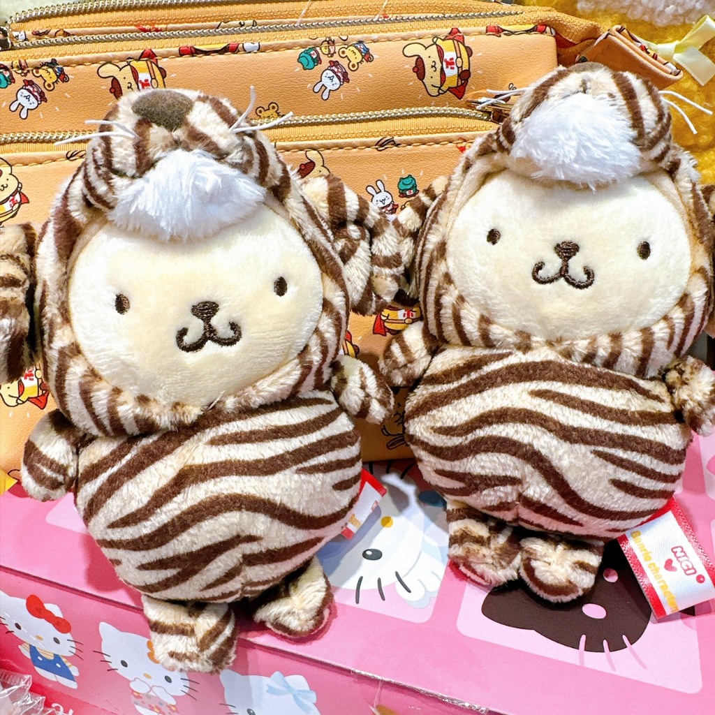 甜妞節慶♥台灣現貨♥【Nici聯名三麗鷗 布丁狗動物吊飾】日本正版 娃娃 鑰匙圈 甜點布丁狗 抹茶 櫻桃 禮物