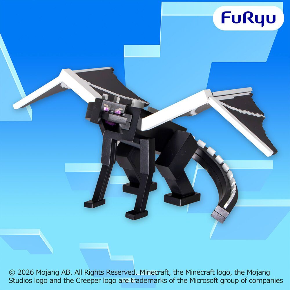 🌀日版客🌀 日版 當個創世神 FuRyu 終界龍 泡麵蓋 Minecraft 麥塊 景品 公仔