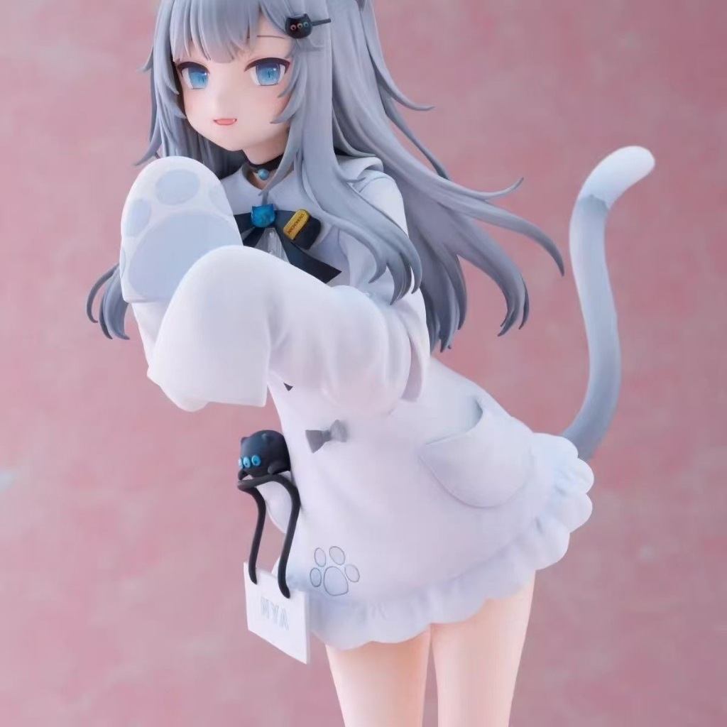 💜台灣熱賣💜Furyu甘城貓貓手辦 Trio-Try-iT Nachoneko貓耳美少女模型玩具桌面機箱遊戲擺件