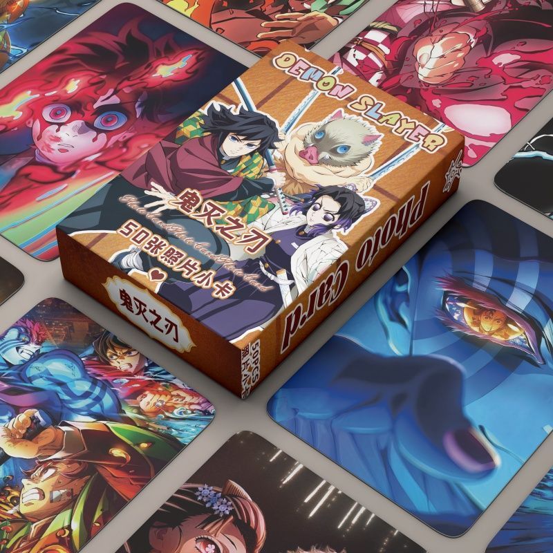 ⭐熱銷⭐ 鬼滅之刃 鐳射小卡 動漫 週邊 應援 禰豆子 炭治郎 蝴蝶忍 無慘 我妻善逸 LOMO小卡 粉絲 收藏 飯製