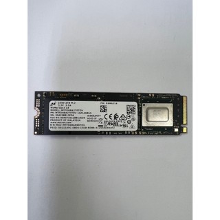 Micron 美光 2300 2TB NVMe PCIe Gen3 SSD固態硬碟 華碩筆電拆下 保固7天 優惠6300