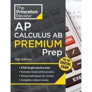 [華通書坊]Princeton Review AP Calculus AB Premium Prep, 12th Edition 9780593518212