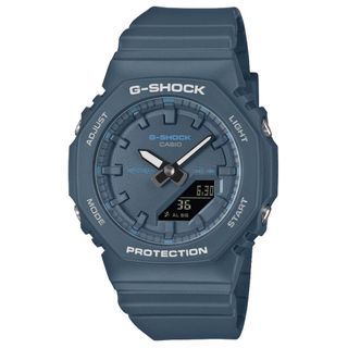 CASIO G-SHOCK 簡約 八角雙顯腕錶 GMA-P2100BA-2A