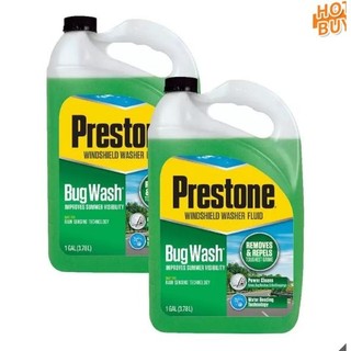 問屋案內所☆好市多大量採購 878892 Prestone 強效亮澤雨刷精 3.78L去除蟲屍鳥糞樹汁道路塵垢油膜