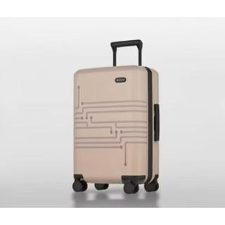 登機箱 20吋 萬國行李箱 臺積電限量奶茶色
