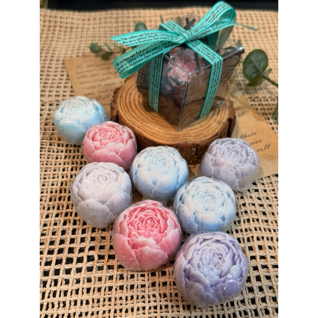 小玫瑰花/康乃馨/香氛皂/婚禮小物/桌上禮/送客禮
