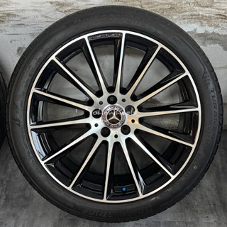 【莊輪子AMG鋁圈】🏎️BENZ 賓士W223 S500 20吋AMG放射前鋁圈含胎一套🏎️