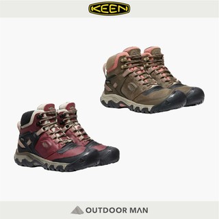 [KEEN] 女款 RIDGE FLEX MID WP 多功能防水健行鞋