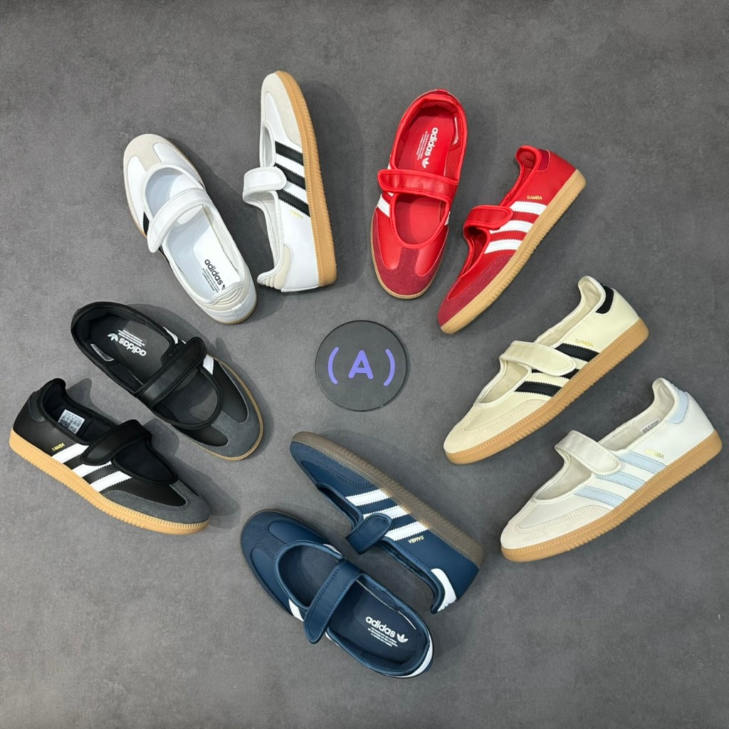 Mr.A😈A先生 Adidas Samba Jane 紅色 焦糖底 瑪莉珍 女 JQ6446 JQ6445 JR1402