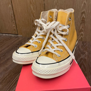 黃色高筒Converse Chuck Taylor All Star '70 US4.5/23.5cm