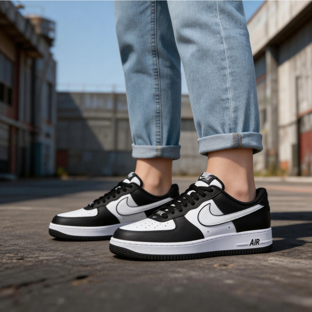 🎯輕氧~Nike Air Force 1 Panda 休閒鞋 板鞋 運動鞋 男女同款 白黑 DV0788-001