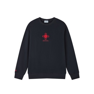 GIORDANO 男裝寬鬆圓領圖案大學T Horse to Success系列 01096603