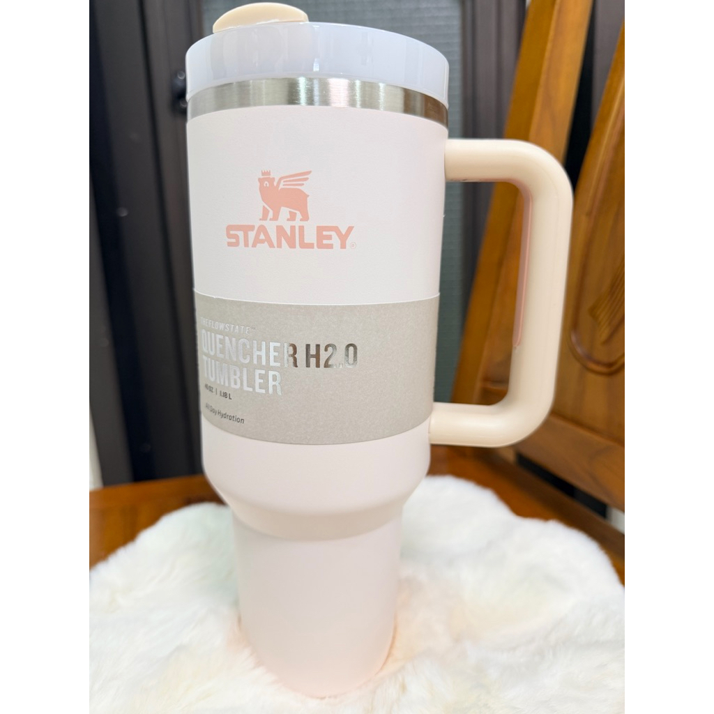 🥤史丹利保溫杯Stanley Quencher(40oz) 粉色附吸管 春季特賣