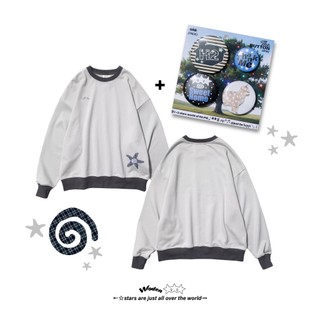 WODEN® X H2.PIE® Plaid Star Patch Sweatshirt 大學T