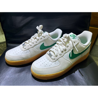 Nike Air Force 1 焦糖抹茶 森林綠 焦糖底 麂皮 25.5