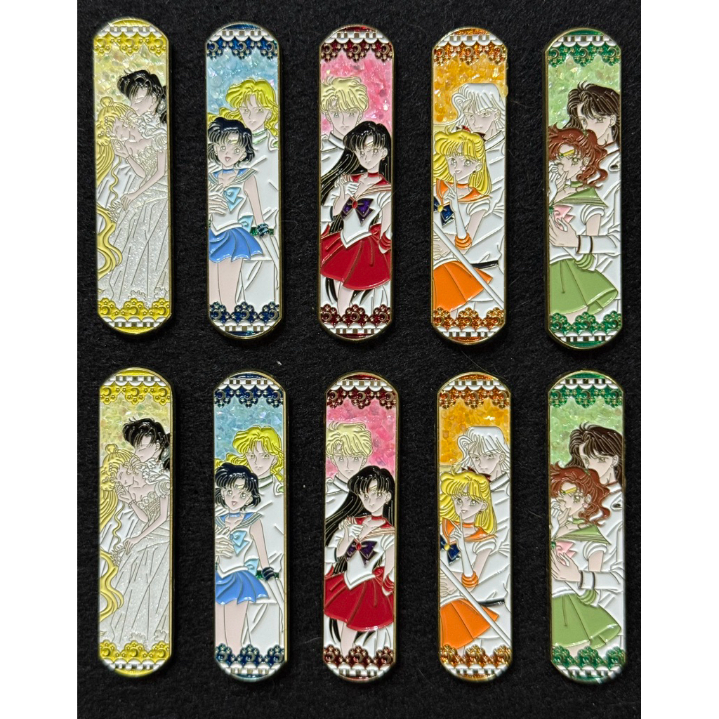 美少女戰士 同人 金屬徽章 月野兔 水野亞美 愛野美奈子 木野真琴 火野麗 地場衛