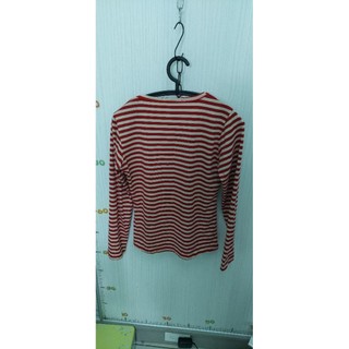 二手 打底條紋 T shirt 6成新