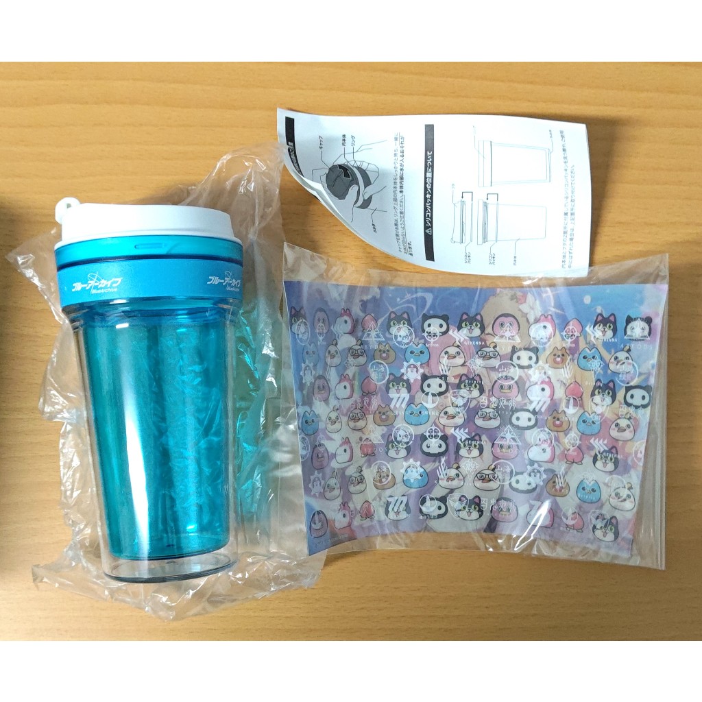 【近全新／盒損】隨行杯 蔚藍檔案 Blue Archive 2nd Anniversary Treasure Box