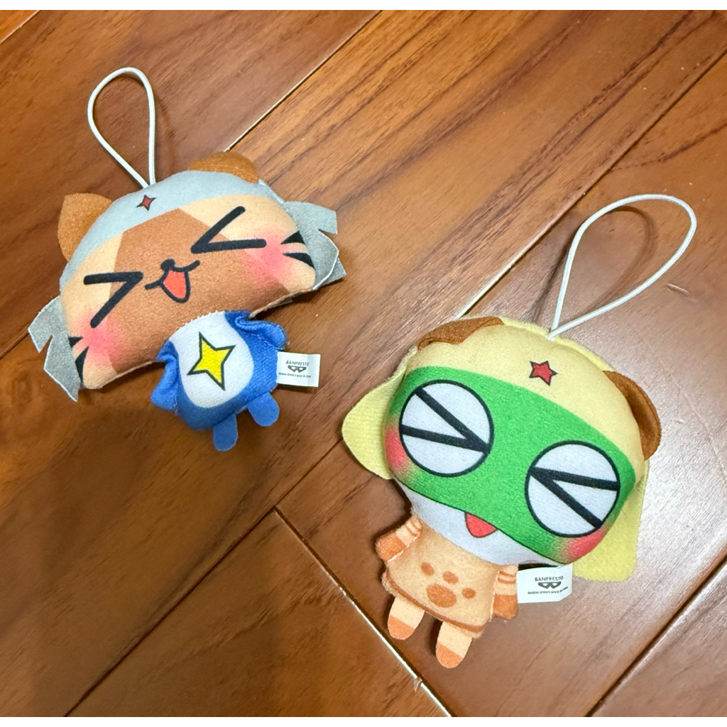 魔物獵人 Airou艾路貓 x Keroro軍曹 聯名玩偶 娃娃 掛件 掛飾 萬普 景品 日本帶回🇯🇵 全新 現貨