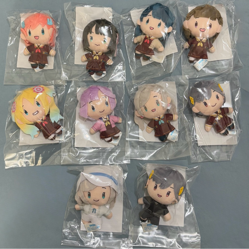 LoveLive 蓮之空SEGA線上抽賞 B賞娃娃（日野下花帆/吟子/村野さやか/徒町小鈴/瑠璃乃/姬芽/セラス/桂城泉