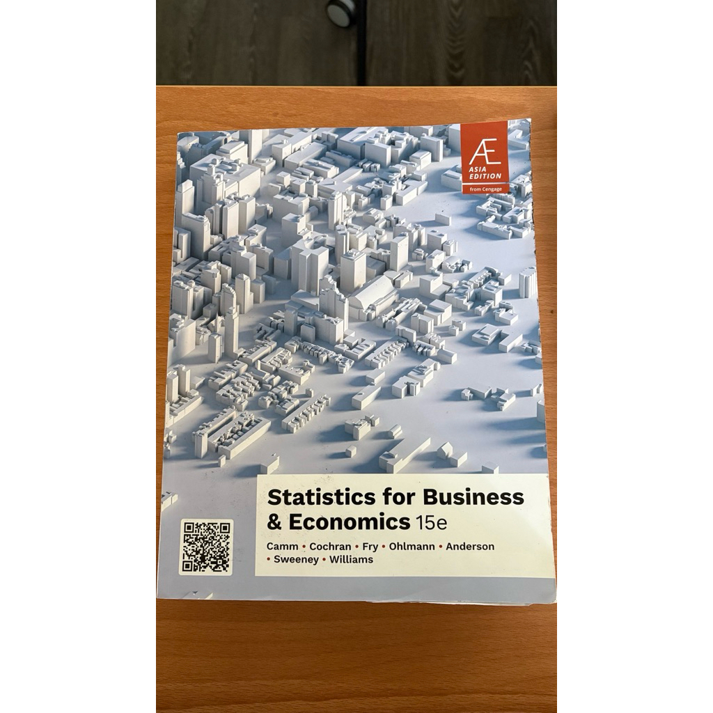 statistics for business 15e的價格推薦- 2026年10月| 比價比個夠BigGo