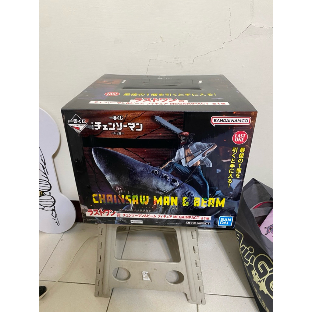 鏈鋸人最後賞 內聊 日版 全新未拆 鏈鋸＆鯊魚魔人比姆 MEGAIMPACT 最後賞 鏈鋸人一番賞 蕾潔篇 電次最後賞