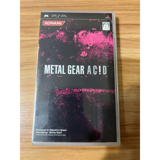 Sony PSP 日版 潛龍諜影 ACID SONY