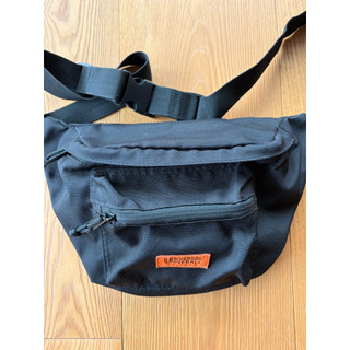 🇯🇵Universal overall 腰肩包 黑色 30x15公分 二手絕版🚚24hrs