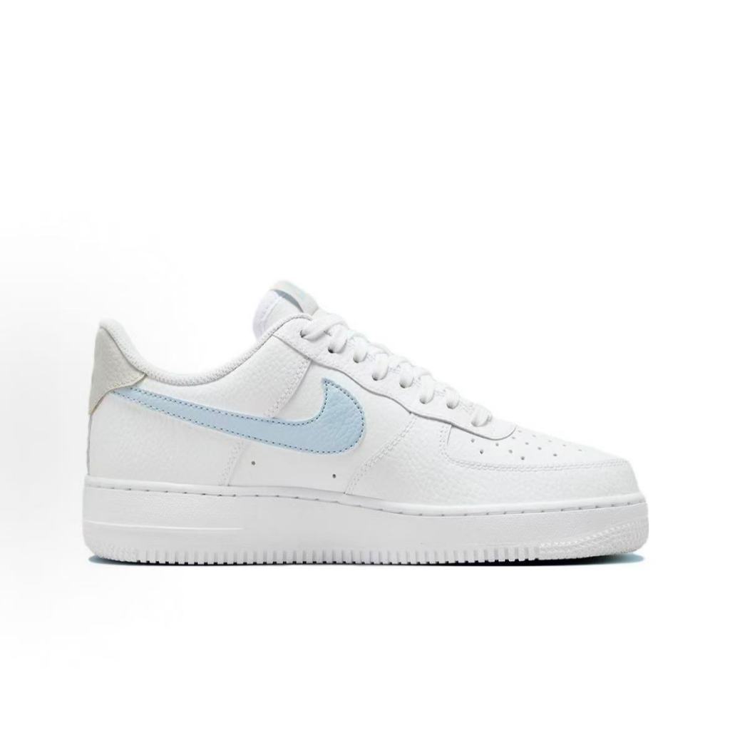 Nike Air Force 1 白藍 小勾 舒适百搭 運動鞋 休閒鞋 男女鞋 耐磨 HF0022-100