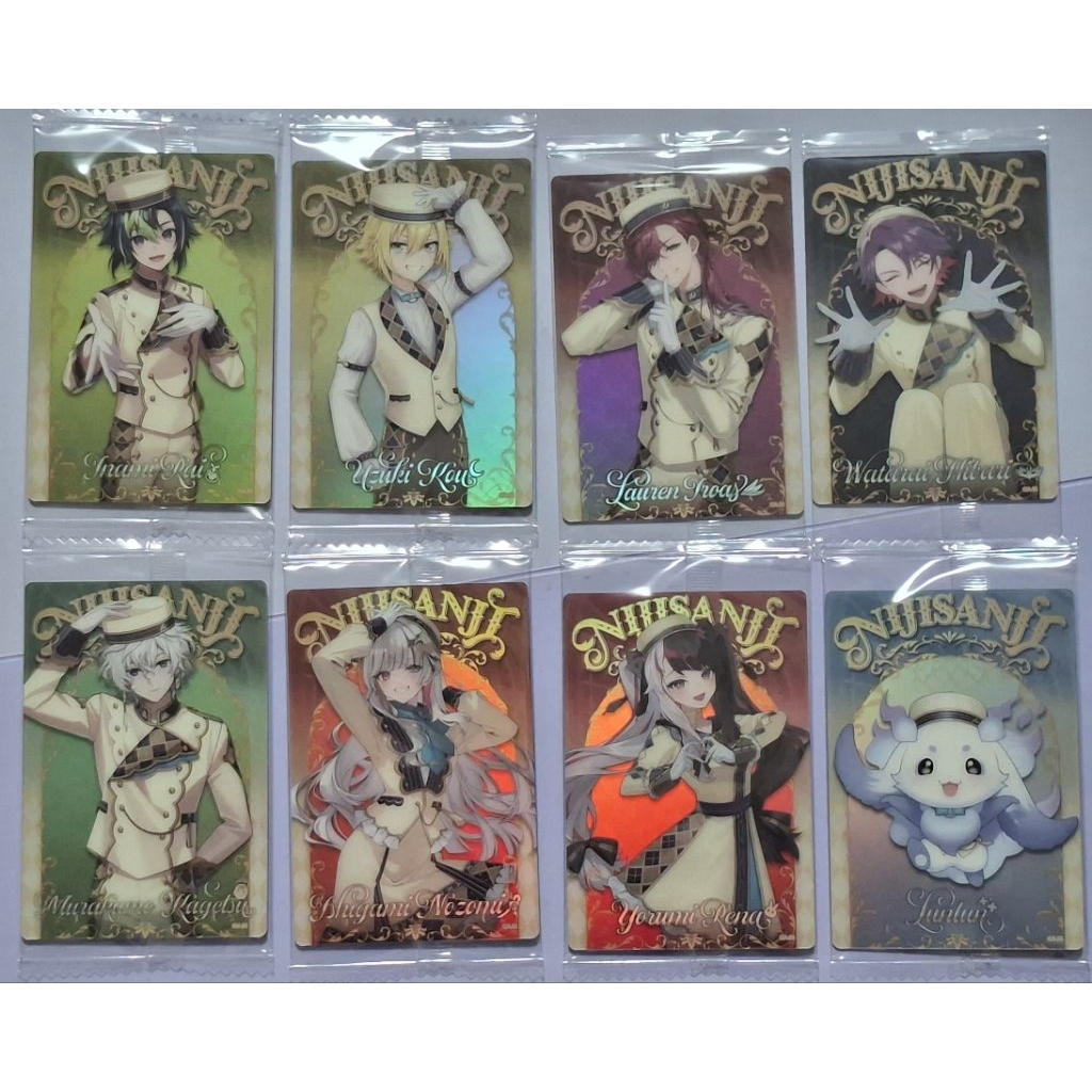 【現貨】彩虹社 威化餅 小卡｜渡会｜羅連｜叢雲｜伊波｜石神｜ルンルン｜アルス